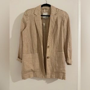 Madewell Gingham Blazer